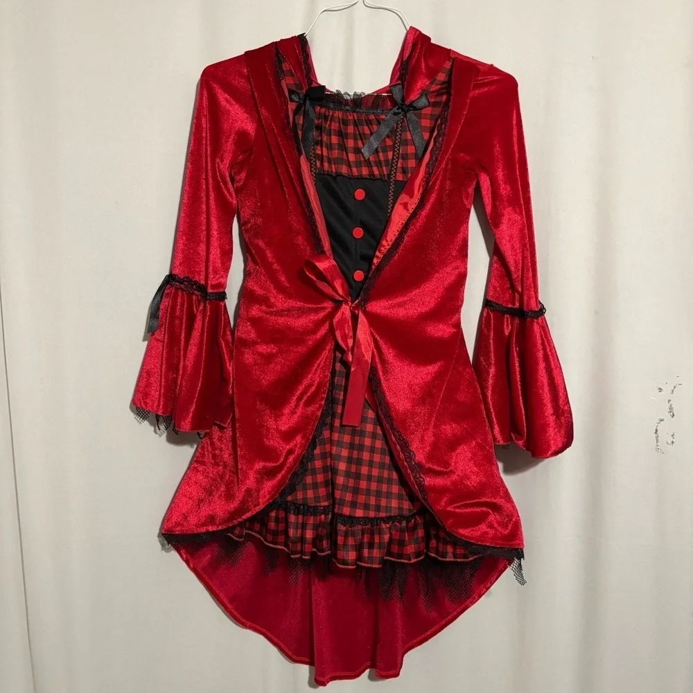 Little Red Riding Hood Dress Up Halloween Costume Girls size 14-16